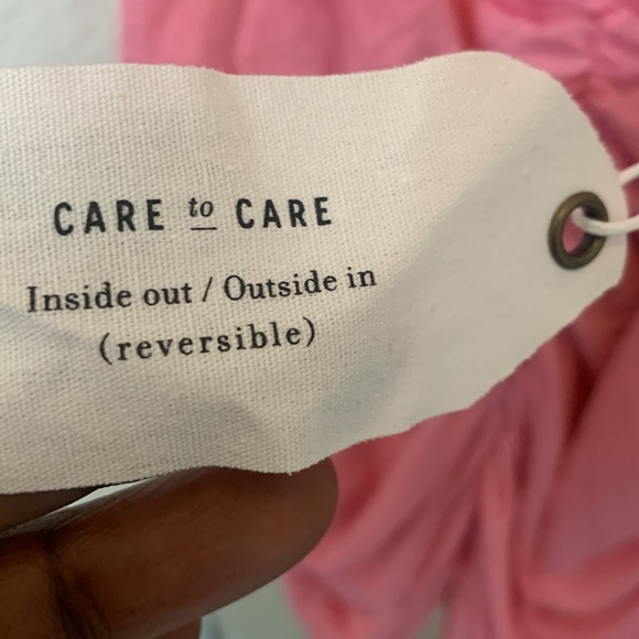 Size XL anthropologie women Pilcro Ruched Reversible Tank - Picture 6 of 7